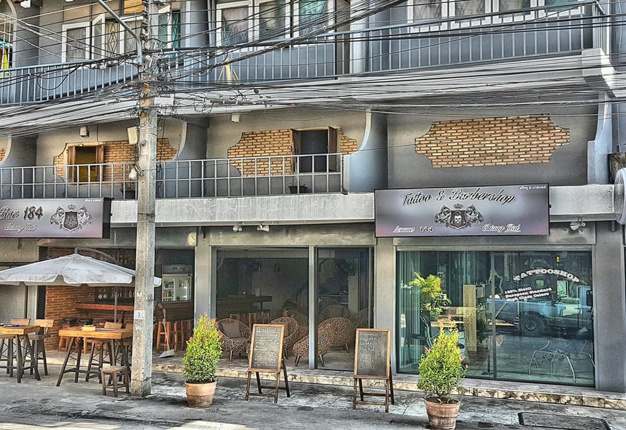 Bar 184 Party Hostel (Adults Only) Chiang Rai Dış mekan fotoğraf